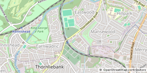 Map of Glasgow
