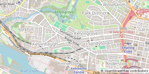 Map of Glasgow