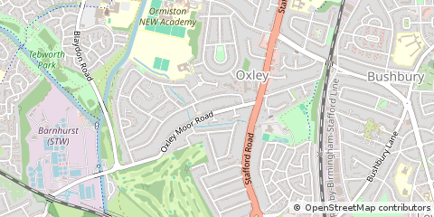 Map of Wolverhampton