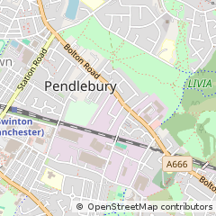Map of Swinton, Manchester