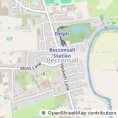 Map of Preston, Lancashire