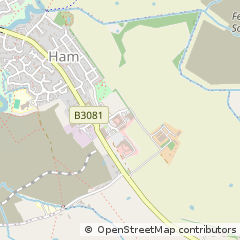 Map of Gillingham, Dorset