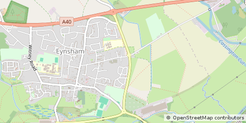 Map of Witney