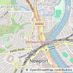 Map of Newport