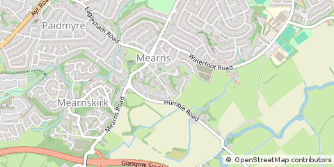 Map of Glasgow