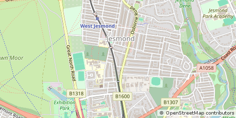 Map of Newcastle Upon Tyne