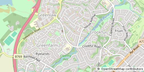 Map of Glasgow