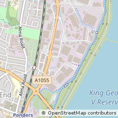 Map of Enfield, Bath