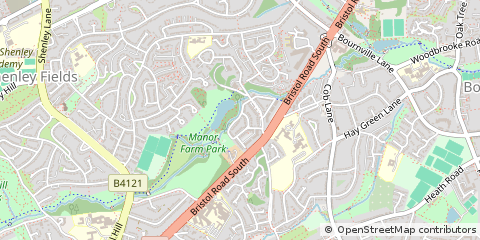 Map of Birmingham