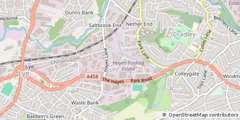 Map of Stourbridge