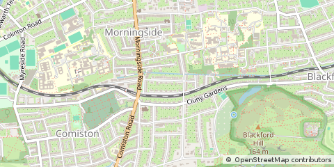 Map of Edinburgh