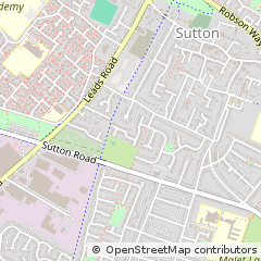 Map of Tweendykes Road, Hull
