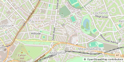 Map of Edinburgh