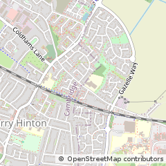 Map of Cambridge, Cambridgeshire