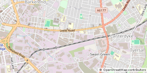 Map of Bradford