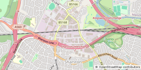 Map of Manchester