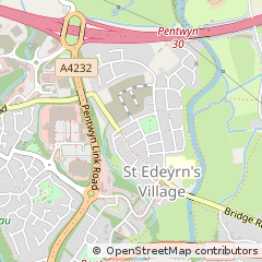 Map of Cardiff