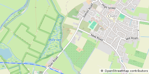 Map of Cambridge, Cambs