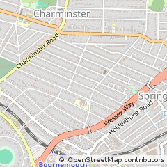 Map of Bournemouth