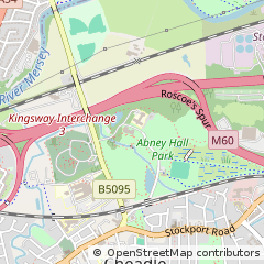 Map of Cheadle, Greater Manchester