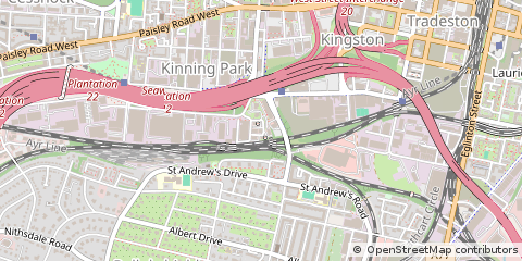 Map of Glasgow