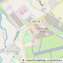 Map of Exeter, Devon