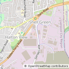 Map of Widnes