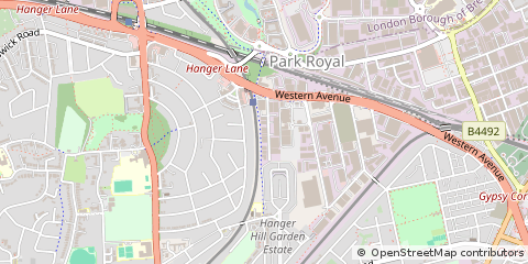Map of London, Greater London
