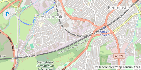 Map of Bristol