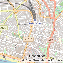 Map of Brighton