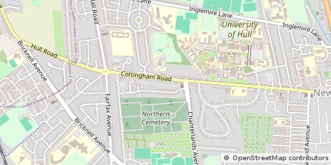 Map of Hull