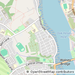 Map of Barrow-in-Furness, Cumbria