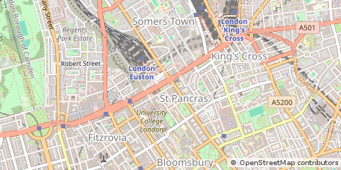 Map of London, Greater London