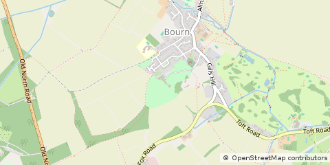 Map of Cambridge, Cambridgeshire