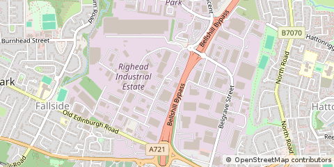 Map of Bellshill