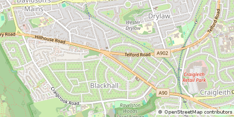 Map of Edinburgh