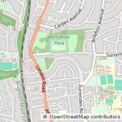 Map of Brighton, East Sussex