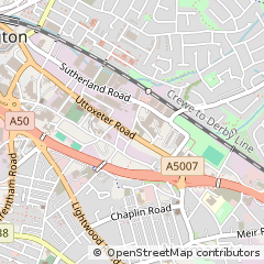 Map of Stoke-on-Trent