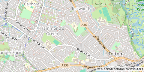 Map of Southampton