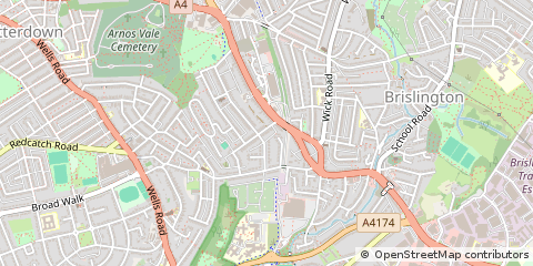 Map of Bristol