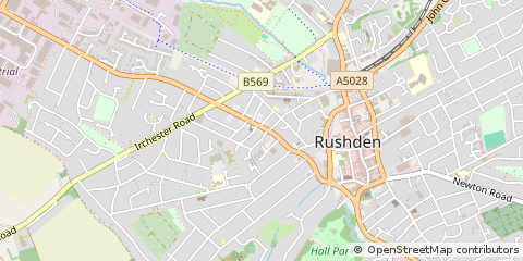 Map of Milton Keynes, Buckinghamshire