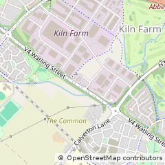 Map of Milton Keynes