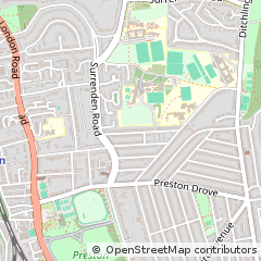 Map of Brighton, East Sussex