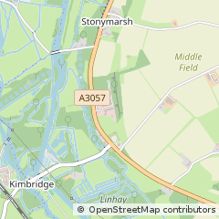 Map of Romsey, Hampshire