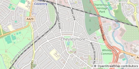 Map of Coventry