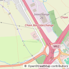 Map of Cleckheaton, West Yorkshire