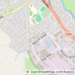 Map of Stone, Staffordshire