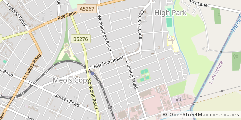 Map of Southport