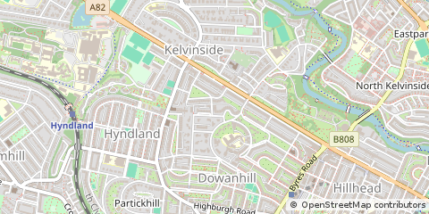 Map of Glasgow