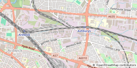 Map of Manchester